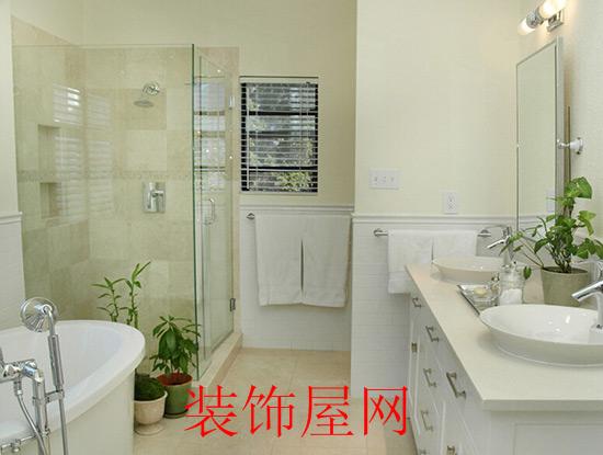 实木浴室柜图片